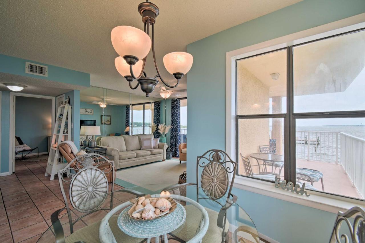 Waterfront Gulf Shores Condo With Patio, Pier And Pool Bagian luar foto