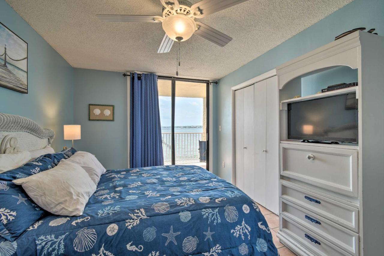 Waterfront Gulf Shores Condo With Patio, Pier And Pool Bagian luar foto