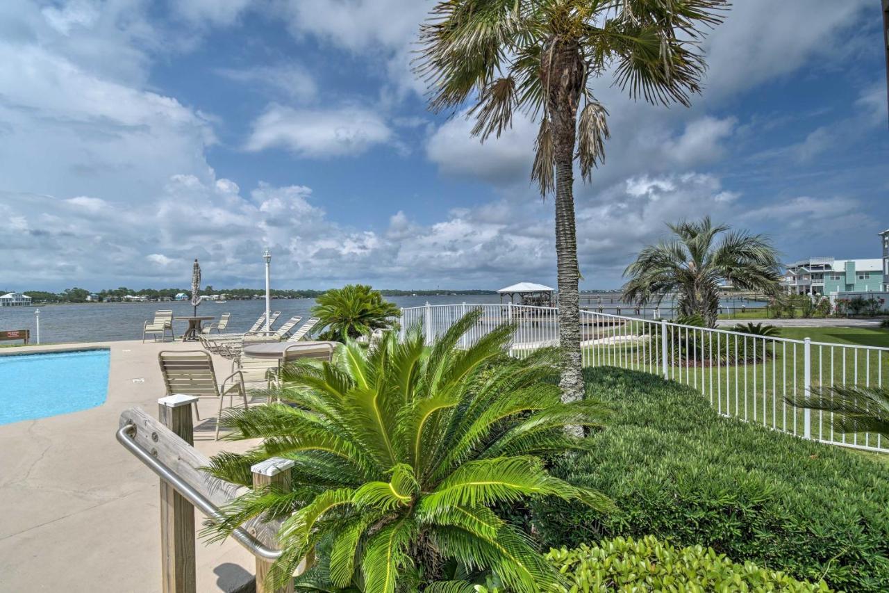 Waterfront Gulf Shores Condo With Patio, Pier And Pool Bagian luar foto