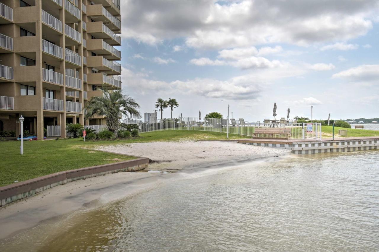 Waterfront Gulf Shores Condo With Patio, Pier And Pool Bagian luar foto